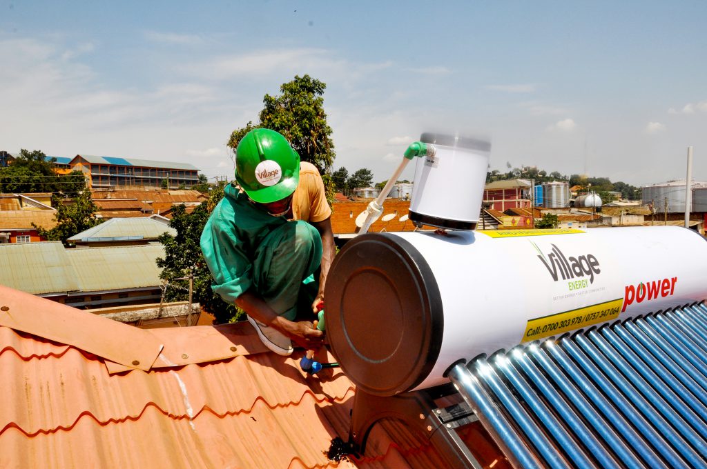 Solar Water Heater Village Energy